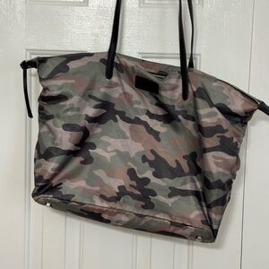 Rebecca Minkoff Camouflage Tote Bag in Green, Brown, Black